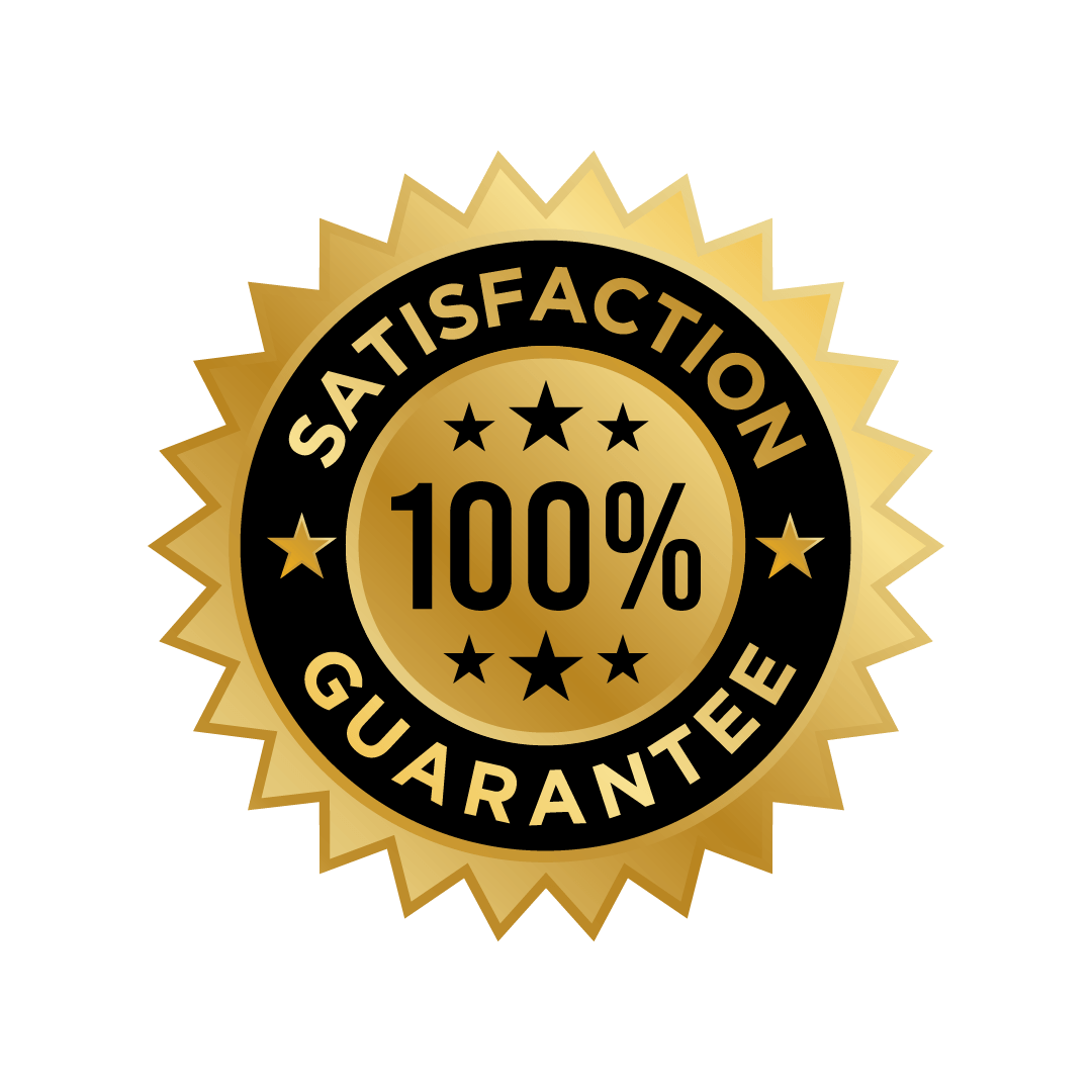 SlimJaro satisfaction guarantee badge